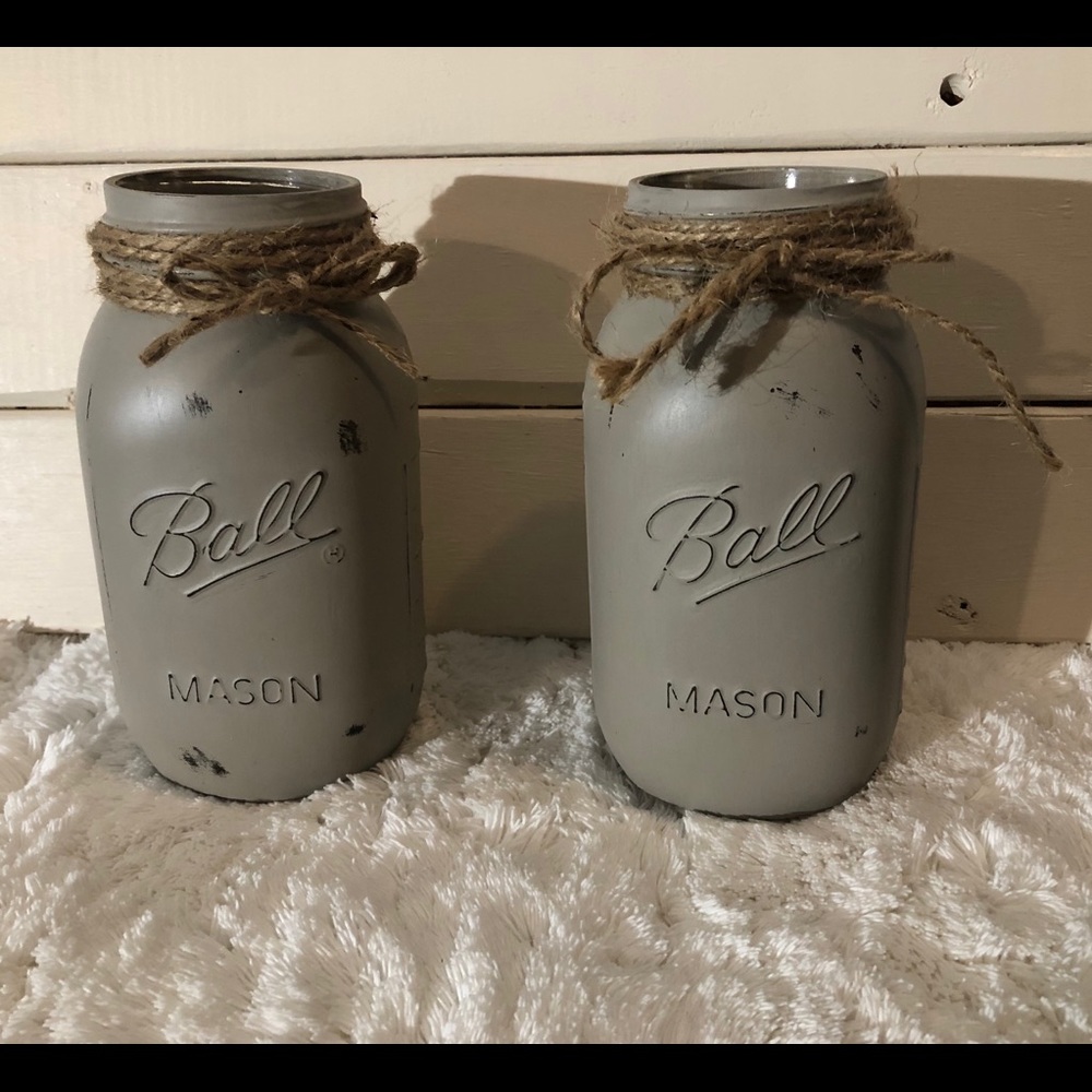 Mason jar set of 2